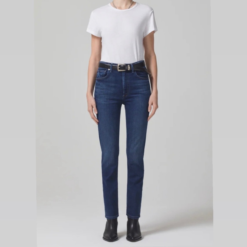 Citizens of Humanity Slaone skinny jean in dark denim- Size 25